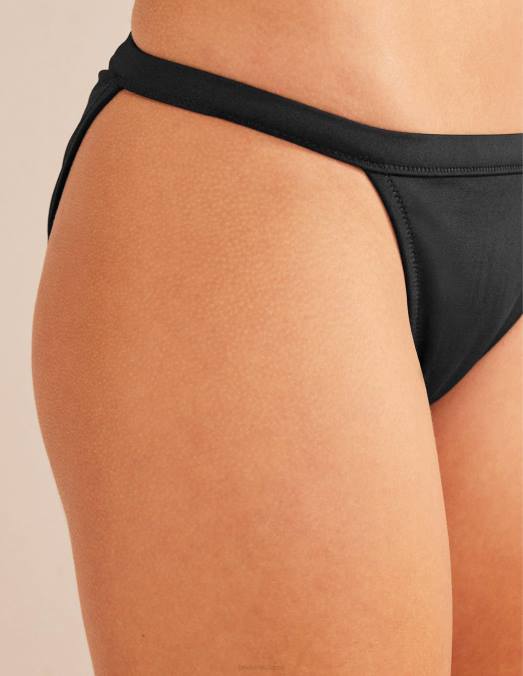 Boden vêtements noir femmes bas de bikini tanga LB2X303