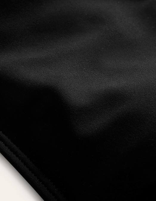 Boden vêtements noir femmes haut de bikini bandeau à maintien LB2X251