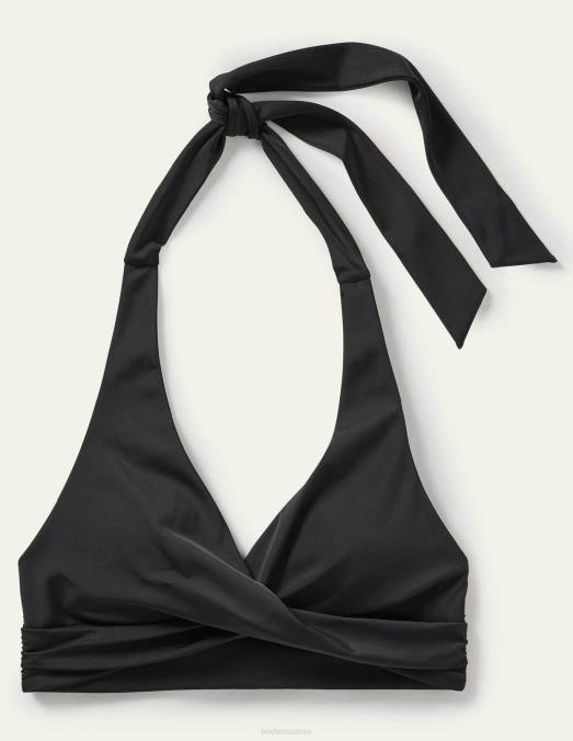 Boden vêtements noir femmes haut de bikini dos nu levanzo LB2X272