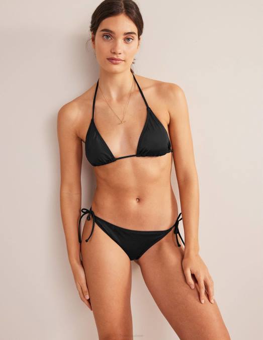 Boden vêtements noir femmes haut de bikini à ficelle LB2X300
