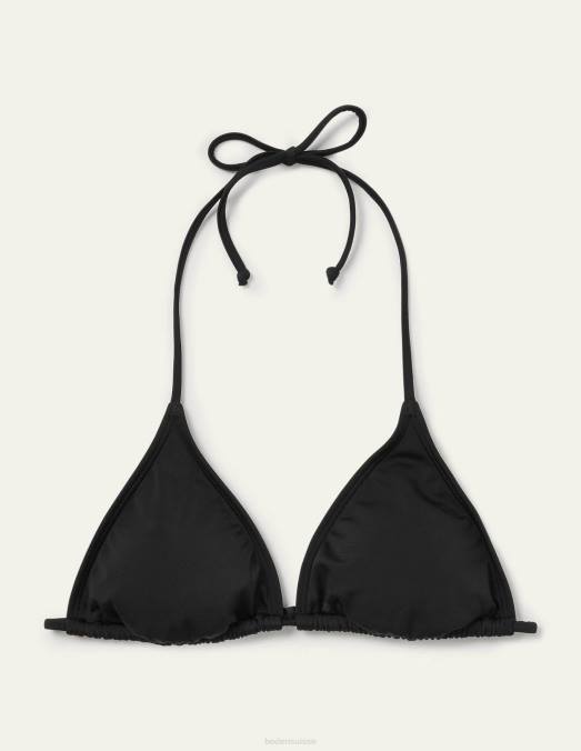 Boden vêtements noir femmes haut de bikini à ficelle LB2X300