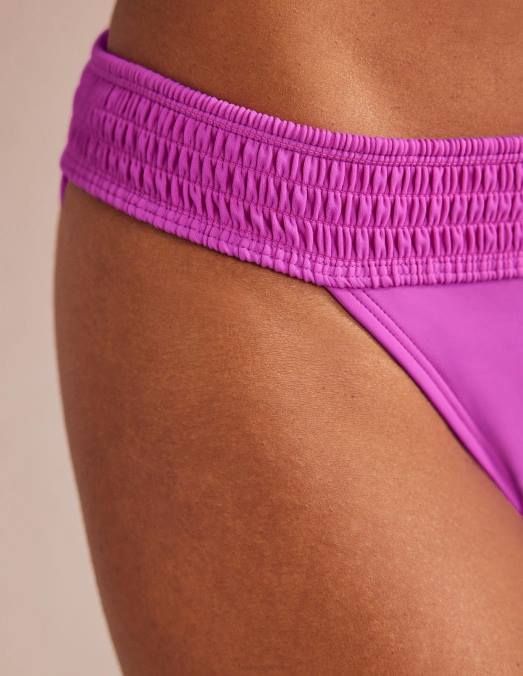 Boden vêtements rose incroyable femmes bas de bikini smocké LB2X2582