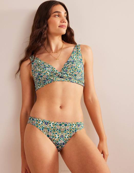 Boden vêtements terrasse de roseaux et de vignes femmes bas de bikini LB2X295