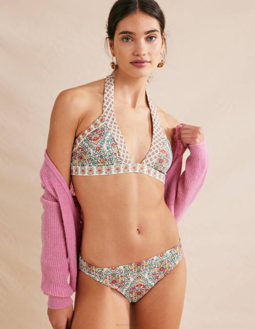 Boden vêtements terrasse multi & vigne femmes haut de bikini dos nu Ithaque LB2X997