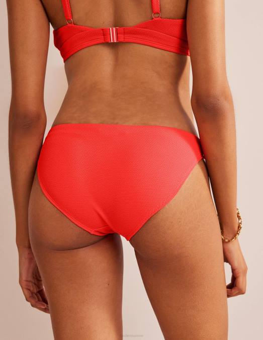 Boden vêtements texture de corail femmes bas de bikini à texture classique LB2X2492