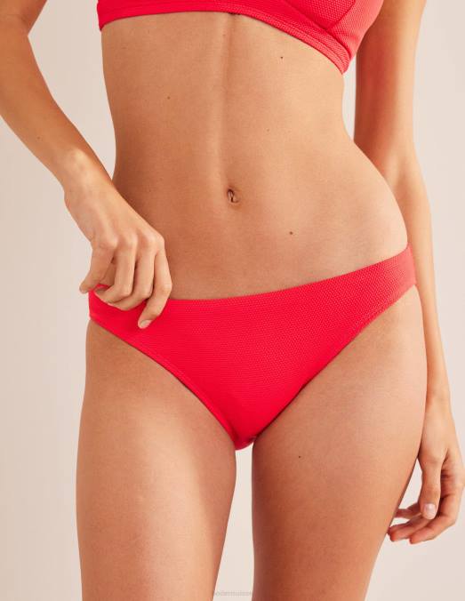 Boden vêtements texture de tulipe femmes bas de bikini à texture classique LB2X2154