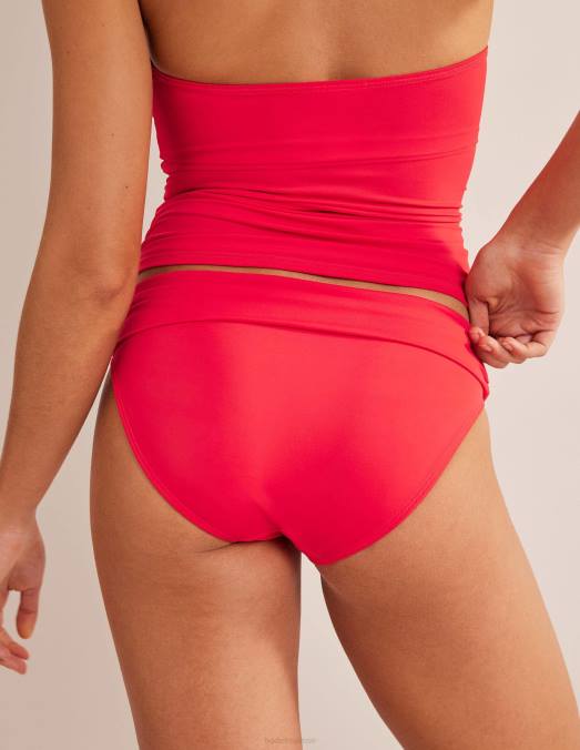 Boden vêtements tulipe femmes bas de bikini classique à plis LB2X2463