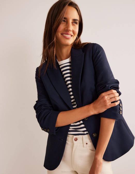 Boden vêtements marine femmes le blazer en jersey marylebone LB2X671