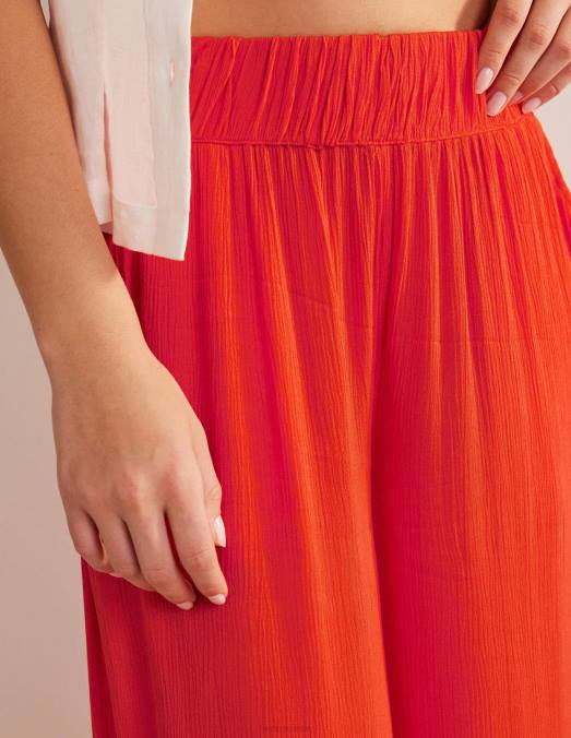 Boden vêtements feu d'artifice femmes pantalon large froissé LB2X1542