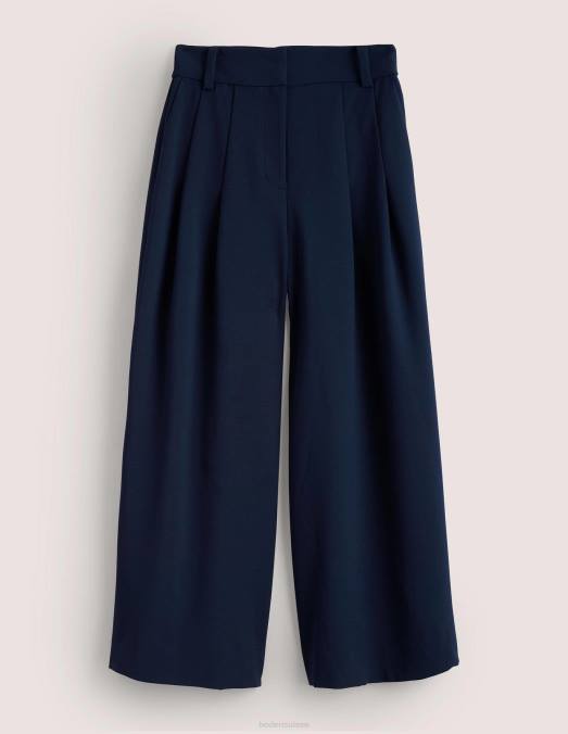 Boden vêtements marine femmes jupe-culotte fluide à jambes larges LB2X2543