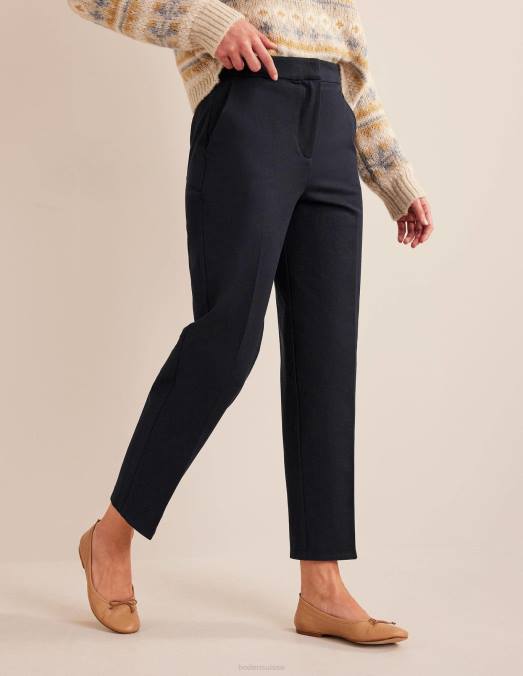 Boden vêtements marine femmes pantalon fuselé bi-stretch LB2X335