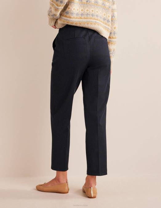 Boden vêtements marine femmes pantalon fuselé bi-stretch LB2X335