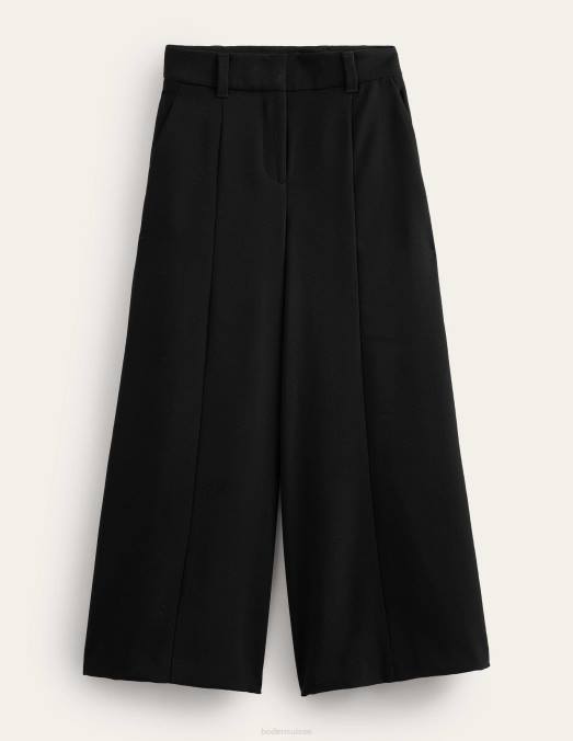 Boden vêtements noir femmes jupe-culotte fluide à coupe large LB2X985