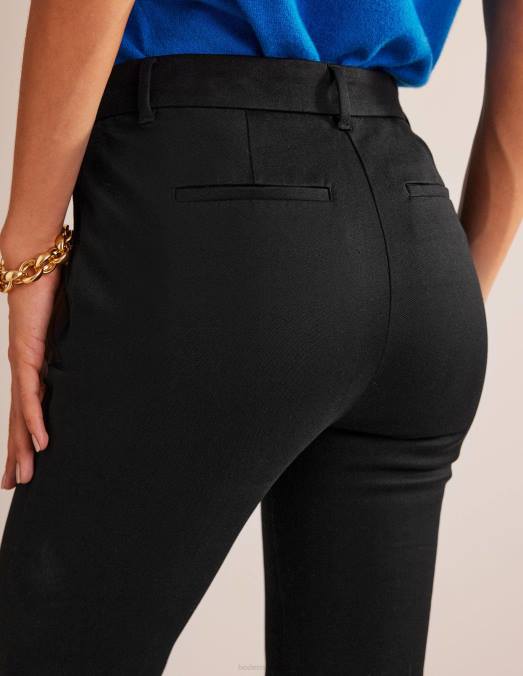 Boden vêtements noir femmes pantalon chelsea bi-stretch LB2X319