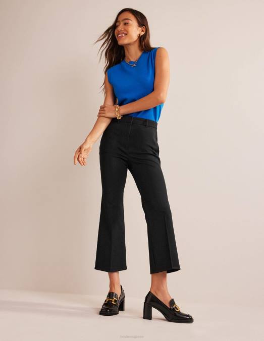 Boden vêtements noir femmes pantalon chelsea bi-stretch LB2X319