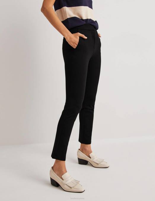 Boden vêtements noir femmes pantalon en jersey 7/8 hampshire LB2X334