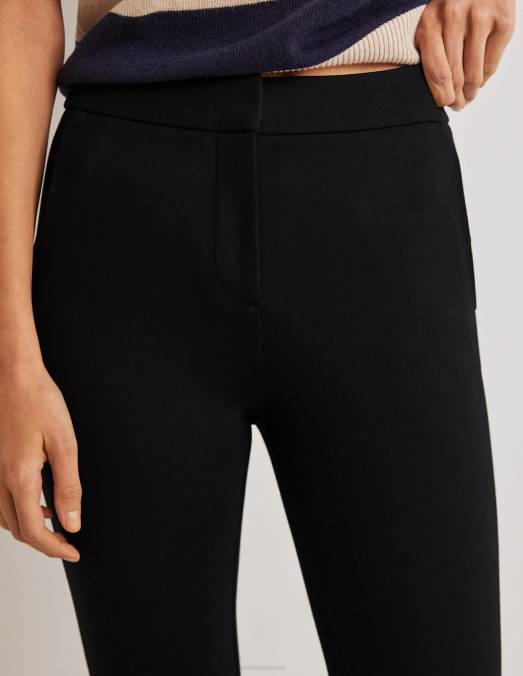 Boden vêtements noir femmes pantalon en jersey 7/8 hampshire LB2X334