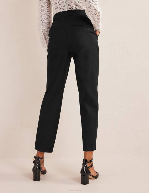 Boden vêtements noir femmes pantalon fuselé bi-stretch LB2X603