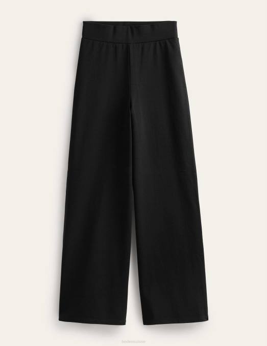 Boden vêtements noir femmes pantalon large en jersey LB2X2190