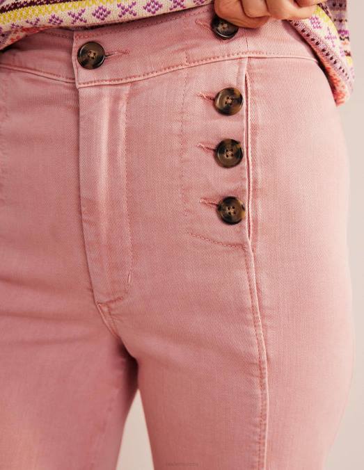Boden vêtements rose femmes pantalon large marin LB2X326