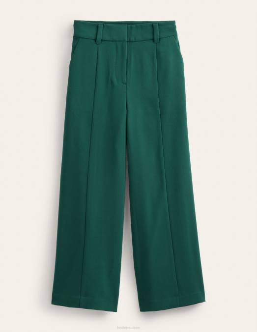 Boden vêtements vert émeraude femmes jupe-culotte fluide à coupe large LB2X2284