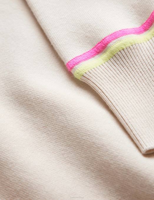 Boden vêtements ivoire chaud femmes sweat tricoté LB2X1283