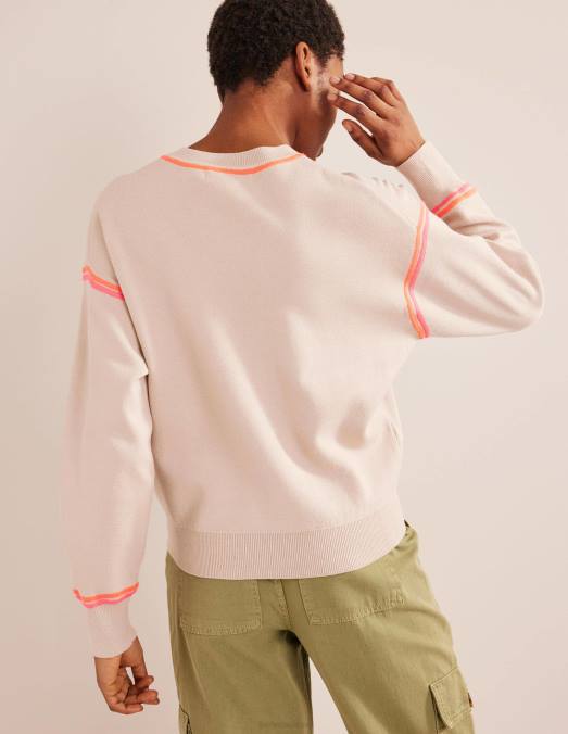 Boden vêtements mélange chinchilla femmes sweat tricoté LB2X1377