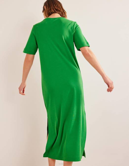 Boden vêtements collines femmes robe t-shirt mi-longue en jersey LB2X2586