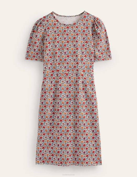 Boden vêtements floraison multiple et enchanteresse femmes robe zoé en jersey LB2X956