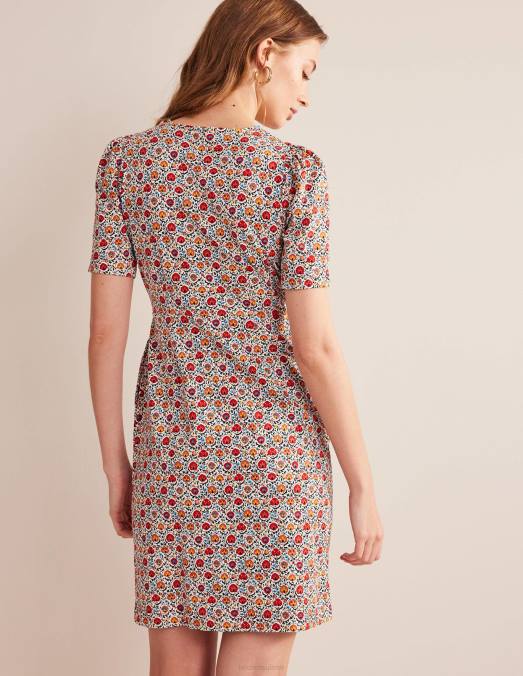Boden vêtements floraison multiple et enchanteresse femmes robe zoé en jersey LB2X956