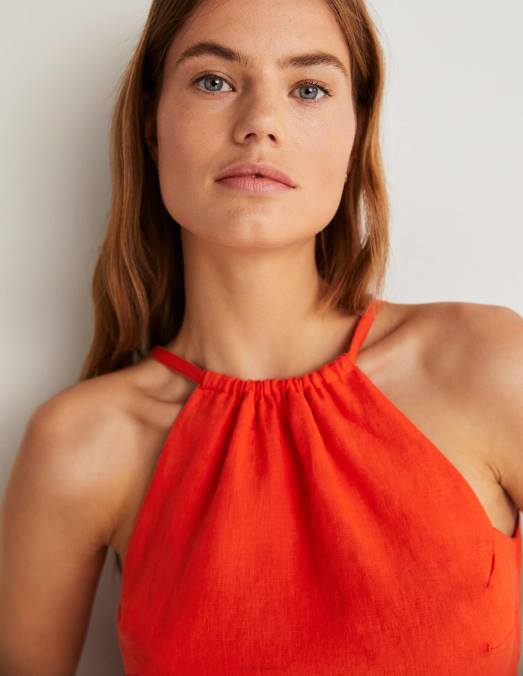 Boden vêtements pétard femmes robe courte à détail au dos LB2X2455