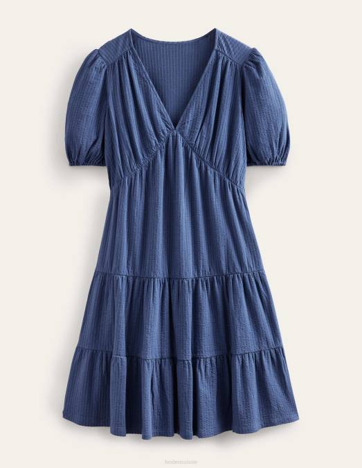 Boden vêtements vraie marine femmes robe en jersey crépon LB2X2161