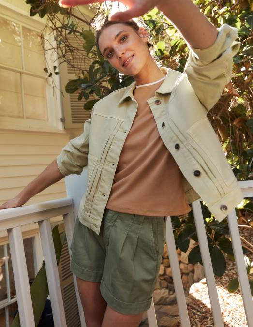 Boden vêtements embruns femmes short décontracté en coton LB2X1579