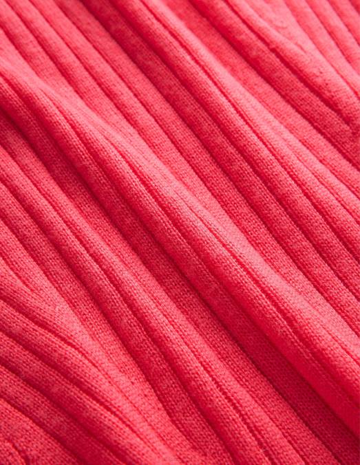 Boden vêtements corail femmes pull côtelé en mérinos LB2X2088