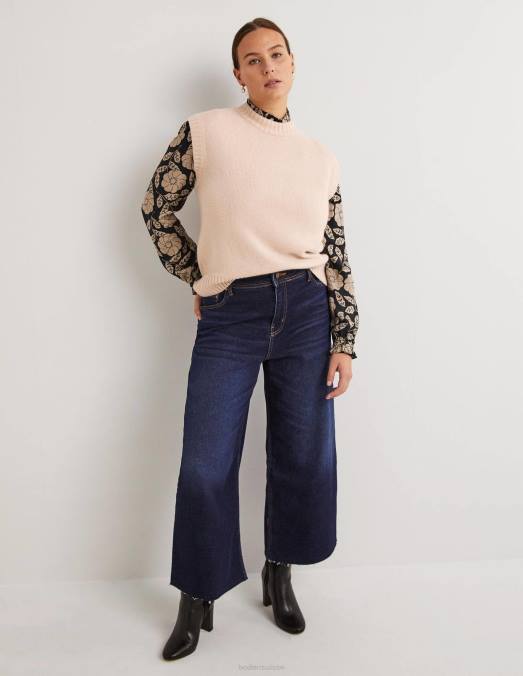 Boden vêtements corde femmes débardeur ras du cou en gros cachemire LB2X2474