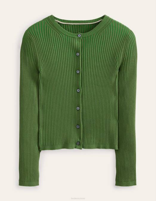 Boden vêtements garde forestier femmes cardigan à détails côtelés LB2X1213