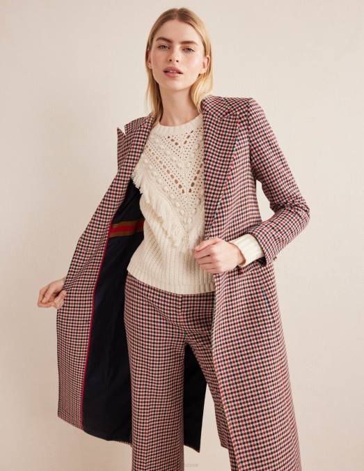 Boden vêtements ivoire chaud femmes pull côtelé à franges LB2X2060