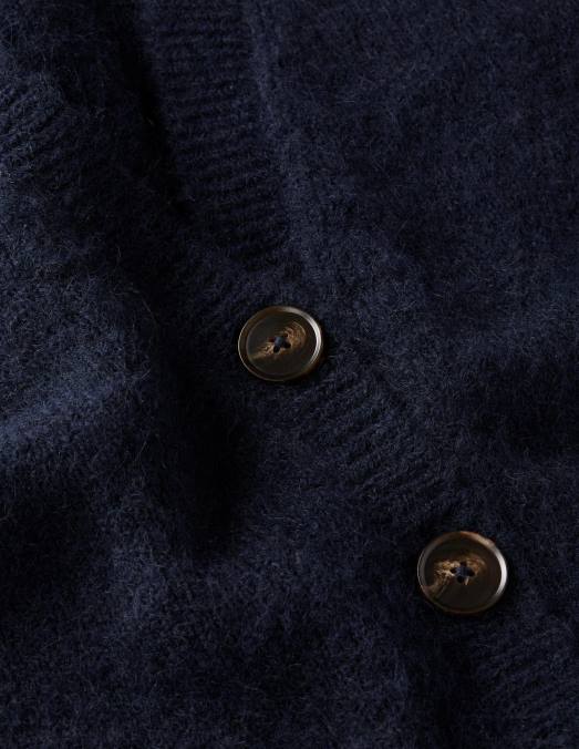 Boden vêtements marine femmes débardeur cardigan duveteux court LB2X2120