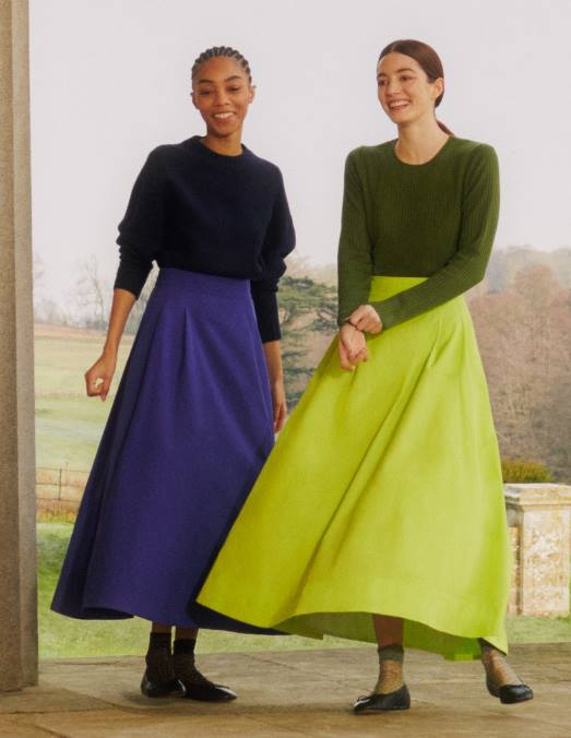 Boden vêtements marine femmes pull court en laine brossée LB2X1401