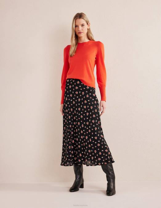 Boden vêtements melon écrasé femmes pull en mérinos à poignets boutonnés LB2X2071