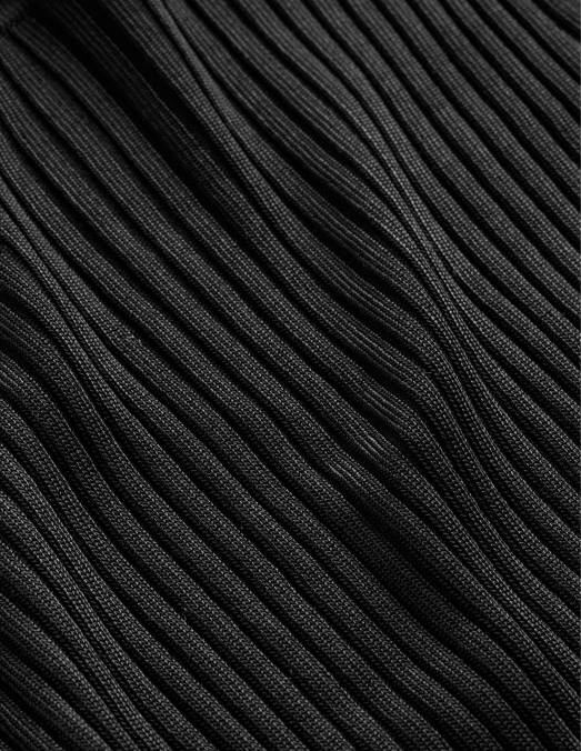 Boden vêtements noir femmes pull côtelé à col bateau LB2X1476