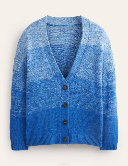 Boden vêtements ombre bleue femmes cardigan moelleux LB2X2141