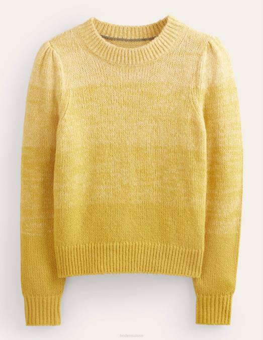 Boden vêtements ombre jaune femmes pull moelleux LB2X1498