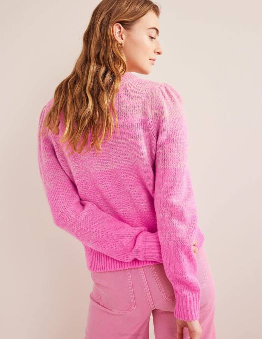Boden vêtements ombre rose femmes pull moelleux LB2X1428