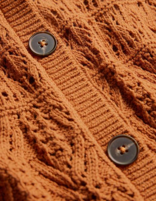 Boden vêtements érable femmes cardigan en coton pointelle LB2X2220