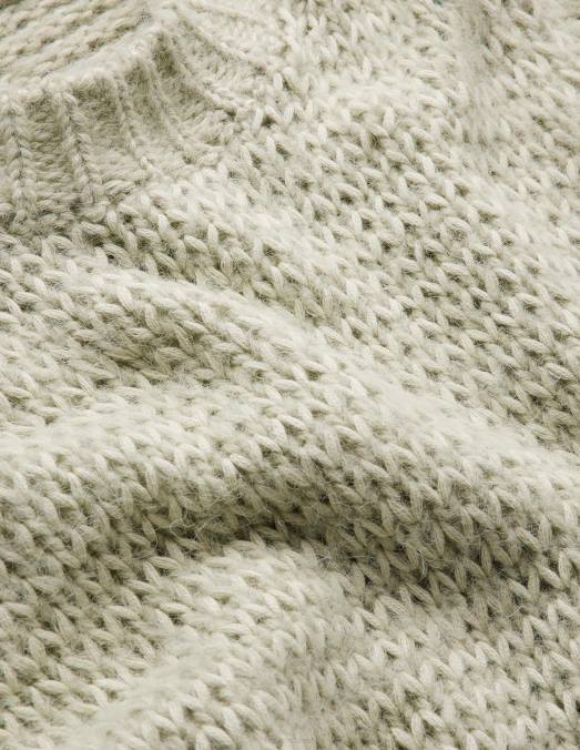 Boden vêtements sève femmes pull duveteux à mailles ouvertes LB2X1473