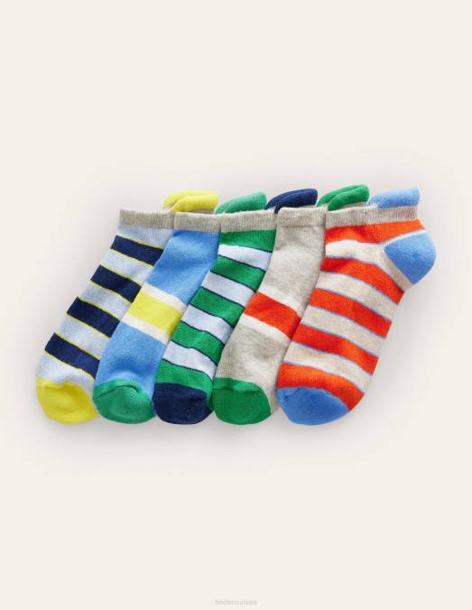 Boden accessoire multi filles lot de 5 chaussettes de sport LB2X840
