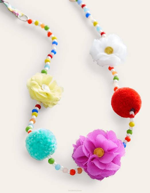 Boden accessoire fleurs multi-perles filles collier LB2X2732