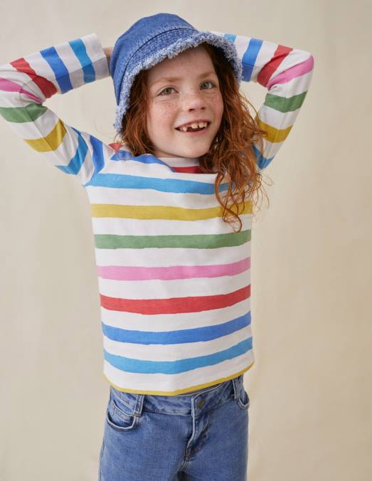 Boden accessoire jean moyen filles chapeau de seau LB2X3134