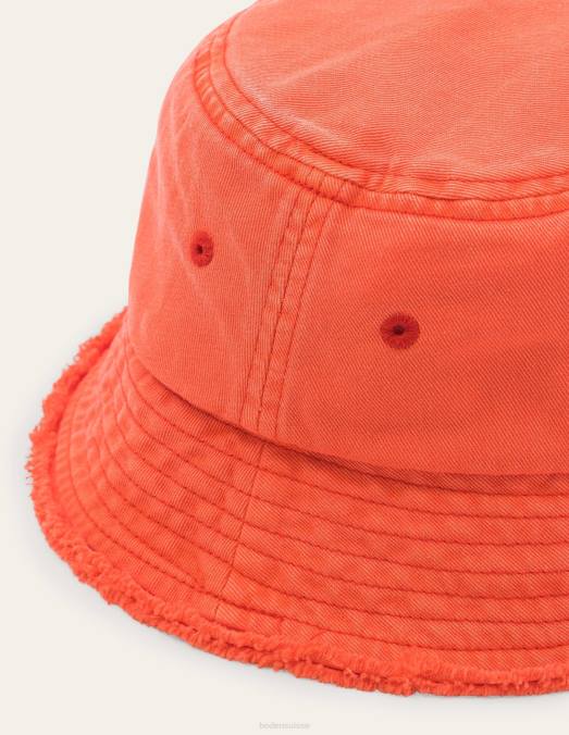 Boden accessoire mandarine rouge filles chapeau de seau LB2X3116